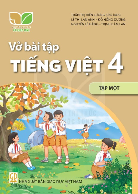 Vở bài tập Tiếng Việt 4, tập một (KNTT)