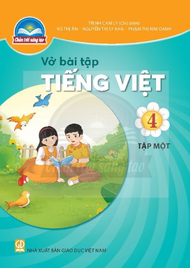 Vở bài tập Tiếng Việt 4, tập một (CTST)