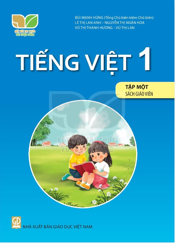Tiếng Việt 1, tập 1 - Sách giáo viên