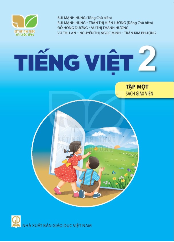 Tiếng Việt 2, tập 1 – Sách giáo viên