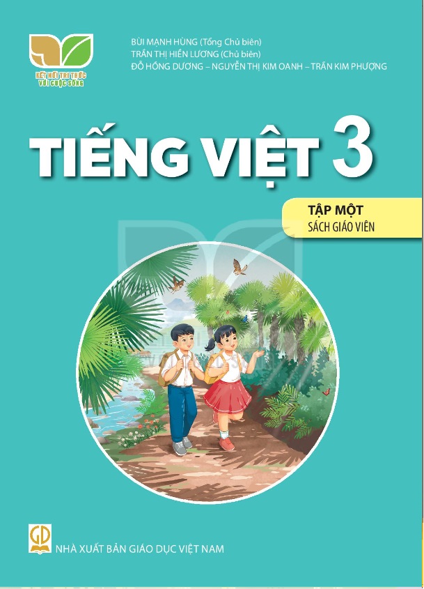 Tiếng Việt 3, tập 1 - Sách giáo viên