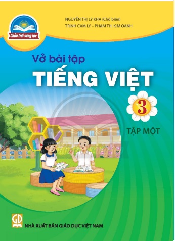 Vở bài tập Tiếng Việt 3, tập một