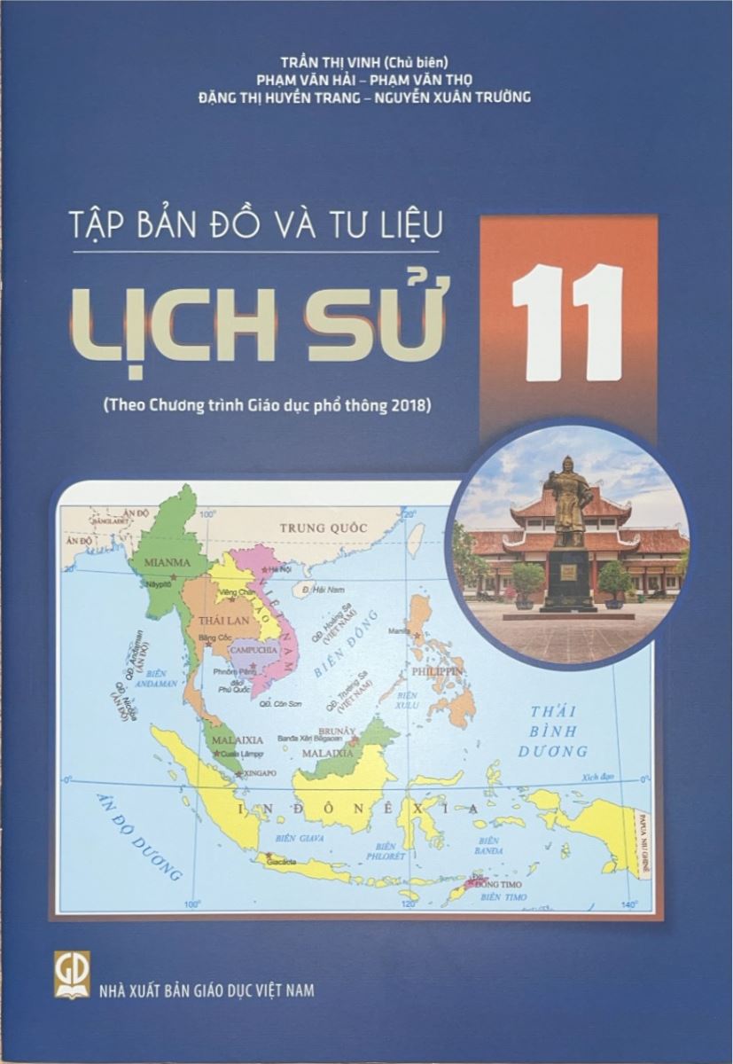 Tập bản đồ và tư liệu Lịch sử 11 (Theo Chương trình Giáo dục phổ thông 2018)